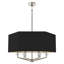 Jacqueline Pendant - 6-Light - Modern Brass - Oyster Linen-2049660237-2049660234