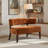 Ilithya 51'' Velvet Settee-193476265