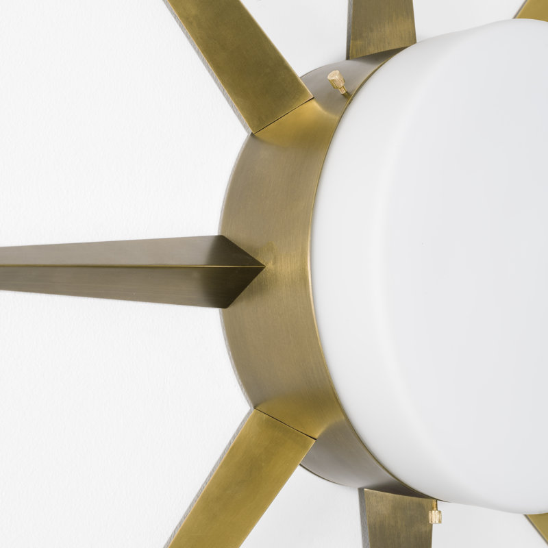 1 - Light LED Flush Mounted Sconce