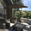Parasol de patio 11 pieds avec manivelle en aluminium Pacifica-1140514869