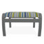 Repose-pieds d'extérieur avec coussin Askar-20102268-20102282