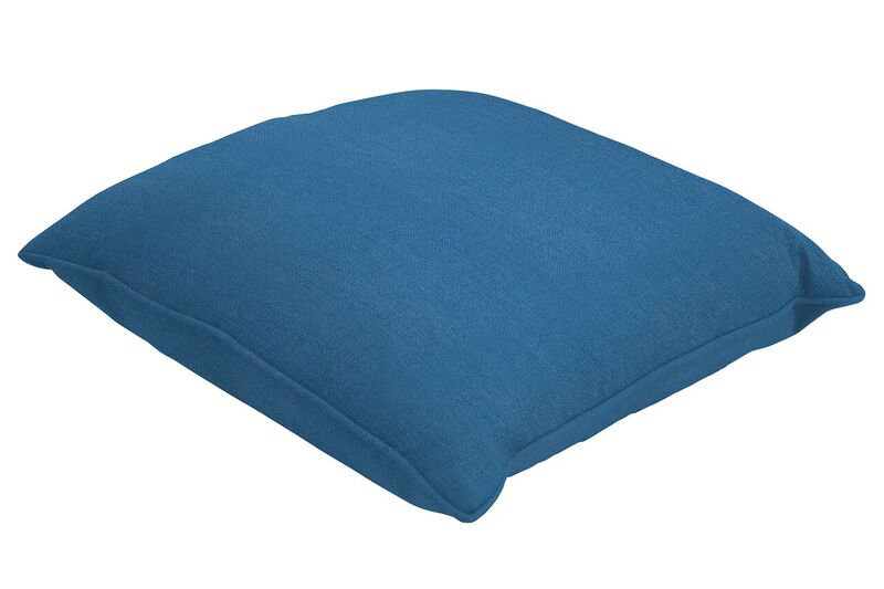 Sunbrella Lumbar Pillow, 18" H x 12" W, Canvas Regatta Sunbrella® Canvas