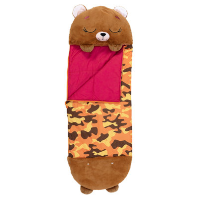 Happy Nappers: oreiller et sac endormi: Benny l'ours