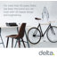 Support à vélos pliable mural avec tablette en alliage delta 2
