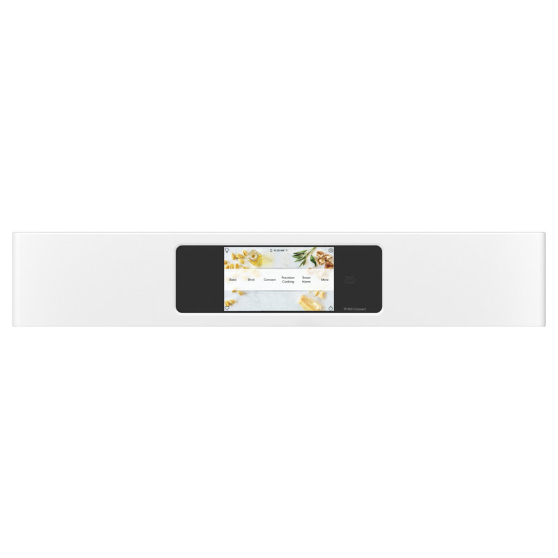 30" Self-Cleaning Convection Smart Electric Double Wall Oven, Matte White