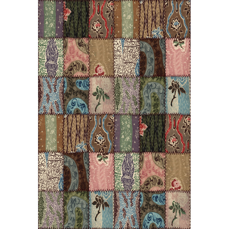 Antibacterial Hall Carpet (2.6 x 6.6 Ft) | 100% Polyester, 0.4 in Pile Height | Non-Slip PVC Dot Underside, Machine Washable | 3D Digital Printing, Durable & Stylish for Entryways, Living Rooms & More