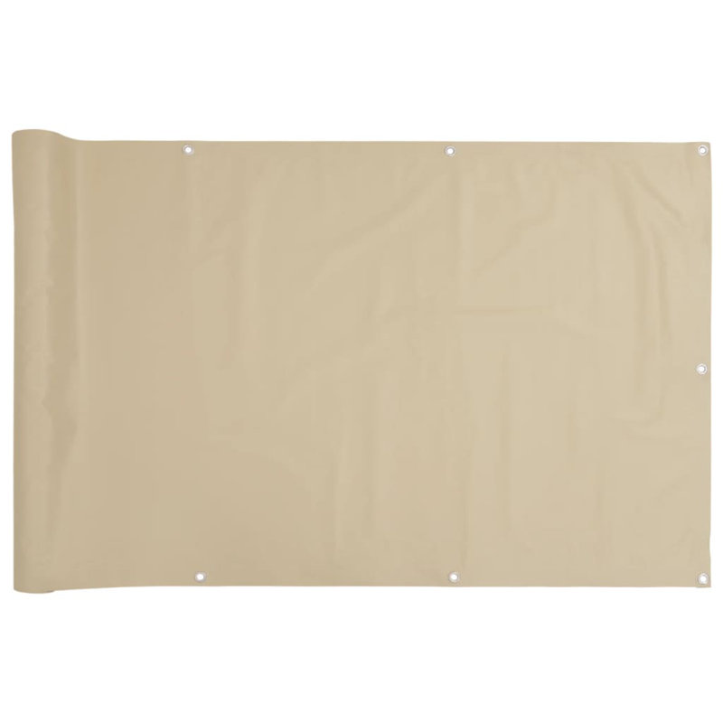 Tissu Oxford Vidaxl, L 118,1 po x P 35,4 po, Beige