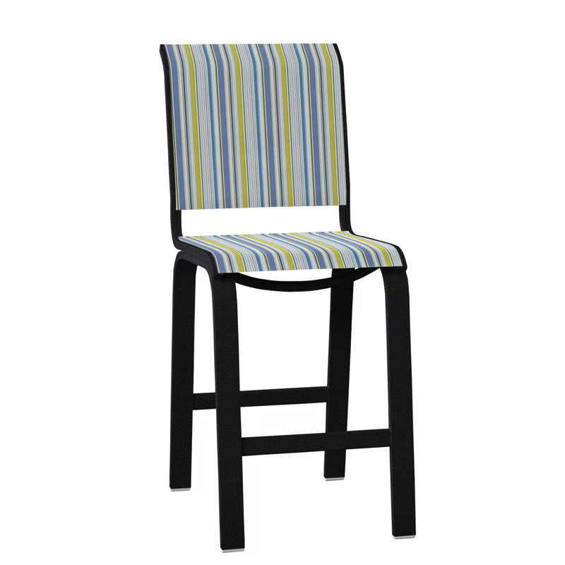 Tabouret de bar 26 po Holna, Noir texturé, Littoral