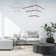 Nix 3 - Light Black LED Square/Rectangle Pendant