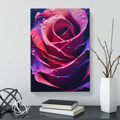 Thresa Rose Flower Vol.1 - Wrapped Canvas