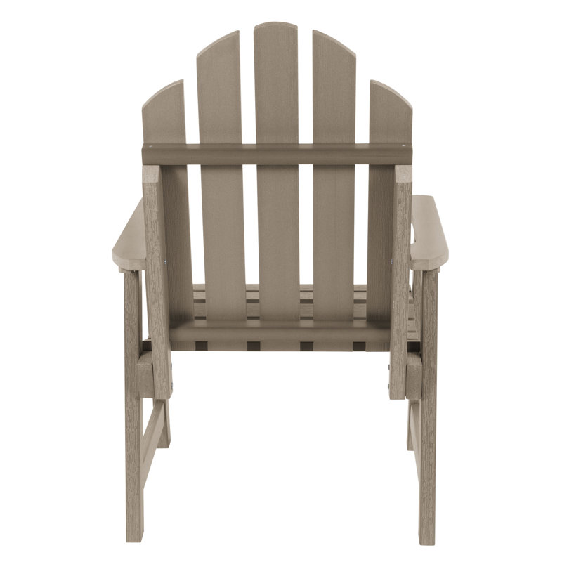 Rialto Outdoor Adirondack Chair, Woodland Brown