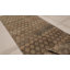 Vintage Distressed Runner Rug, Beige-Brown Geometric Pattern - Rug & Kilim