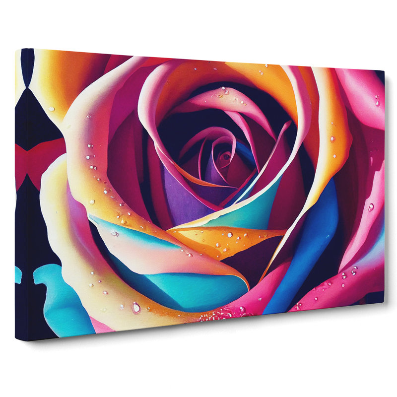 Rose Vol.5 - Wrapped Canvas Print, 40cm H x 60cm W x 3cm D
