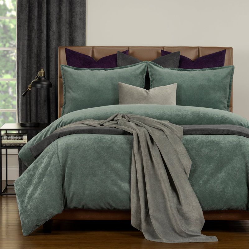 Ensemble de housse de couette et insert Mixology, Housse de couette très grande + 7 pièces supplé, Lagon