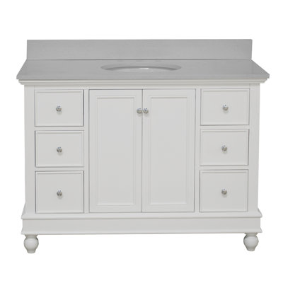 Ferdinand 48'' Single Bathroom Vanity with Top