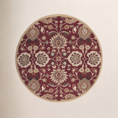 Arden Wool Floral Indoor Rug