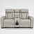 Similicuir gris est en rupture de stock