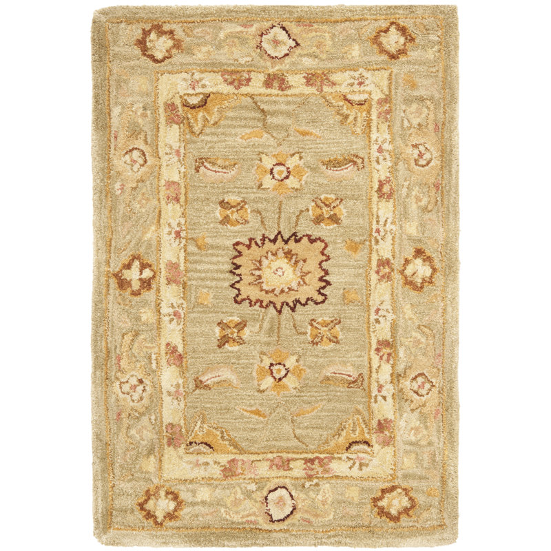 Tingley Hand Tufted Wool Oriental Rug, Rectangle 2' x 3'