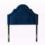 Tête de lit tapissier moderne et contemporain Leto, bleu marine, H 56,22 po x l 39,08 po x P 2,23 po-1181216019-1181216023