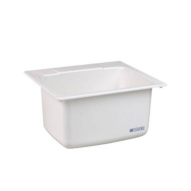 Plastic Sink Insert Collapsible Small Size White 13 x 22