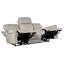 MS 89.5" MS Armless Power Recliner Sofa-99239119