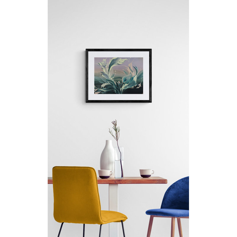 Swept Print by Novi Lim, Black Framed Paper, 16" H x 20" W