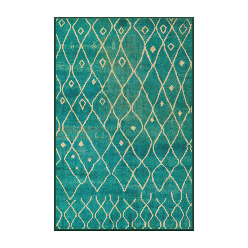 Abstract Indoor Rug, Rectangle 8' x 12'