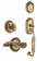Newport Handleset with Single Cylinder Deadbolt and S Grip with Portofino Lever
