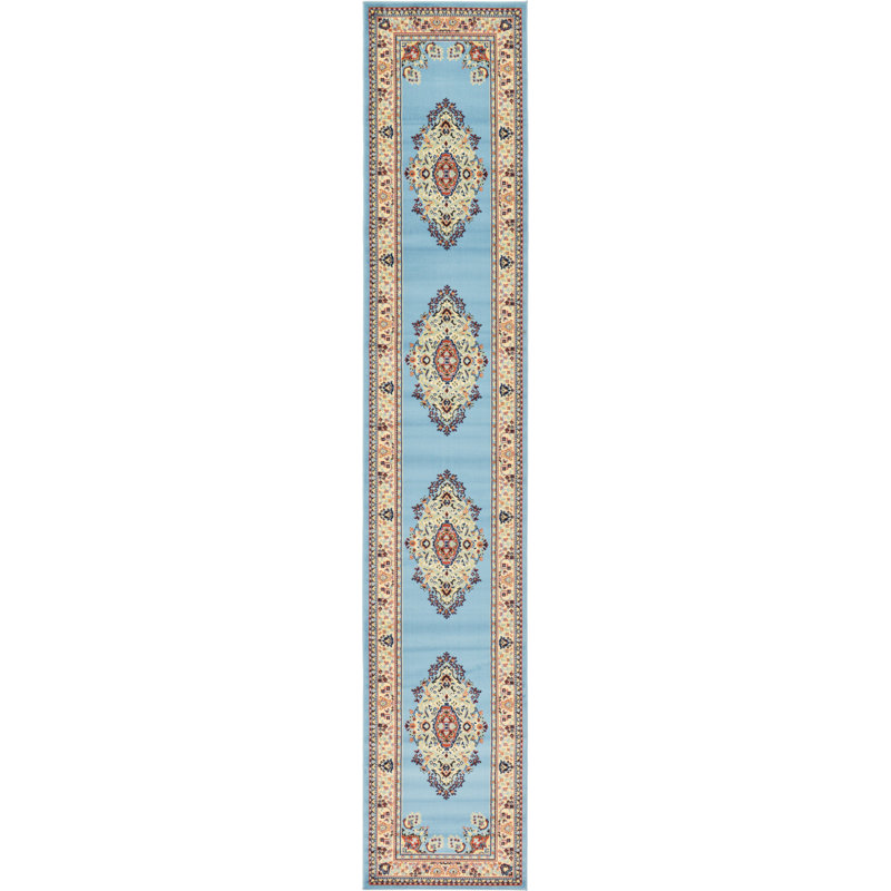 Balthrop Floral Indoor Rug, Runner 3' x 16'5"