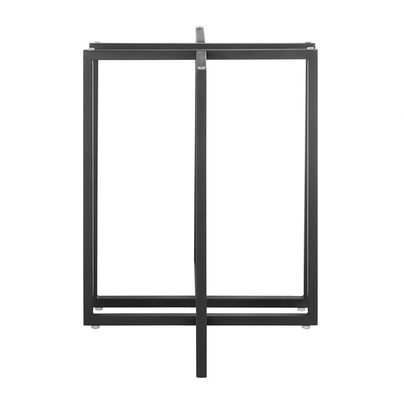 Base de table H 29,1 po Wadley, Noir, noir, noir, noir