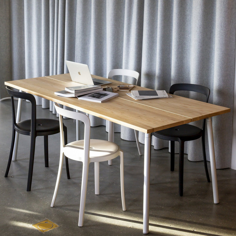 On & On Recycled PET Side Chair by E. Barber and J. Osgerby, White