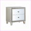 Table de chevet 2 tiroirs Sliverfluff