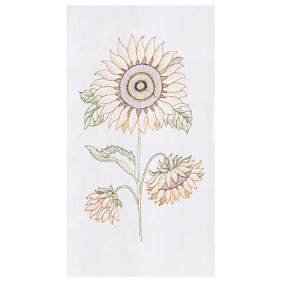 Serviette de cuisine en coton Sunflower