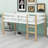 Wooden Loft Bed With Ladder