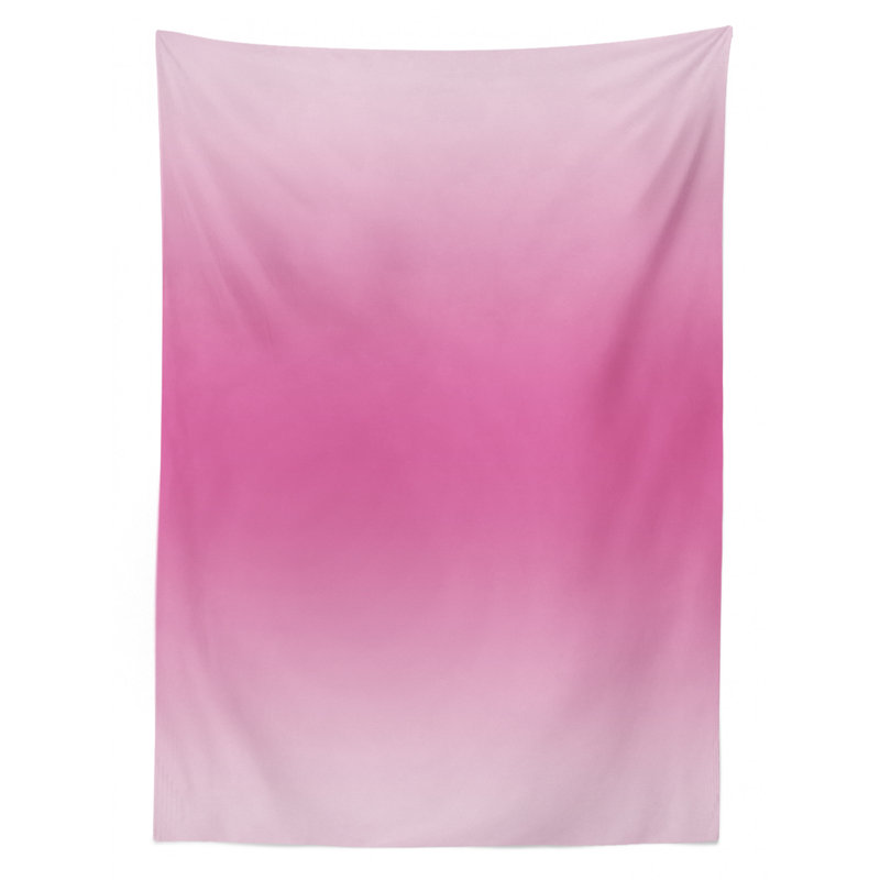 Ombre Tablecloth, 84" L x 60" W, Pink