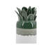 Grand vase en céramique vert et blanc avec ananas, 4,9 po x 4,9 po x 9,8 po