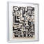 Art urbain abstrait noir et blanc - art mural abstrait-1347680009-1347680002