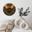 Horloge murale en bois 10 po, mouvement silencieux, à piles (piles AA non incluses), décor artistique, parfait pour les décorations
