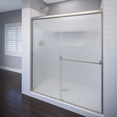 Porte de douche sans cadre Classic l 44 x H 70