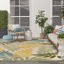 Tapis intérieur / extérieur à motif floral Ameir-418368358