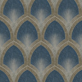 Special FX 2 Collection Nouveau Scallop Metallic Wallpaper Roll