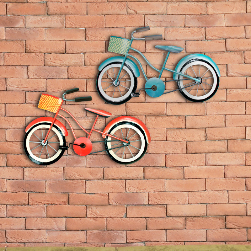 Handmade Transportation Wall Decor on Metal