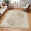 Skandi Modern Boho Light Brown Area Rug-384869868
