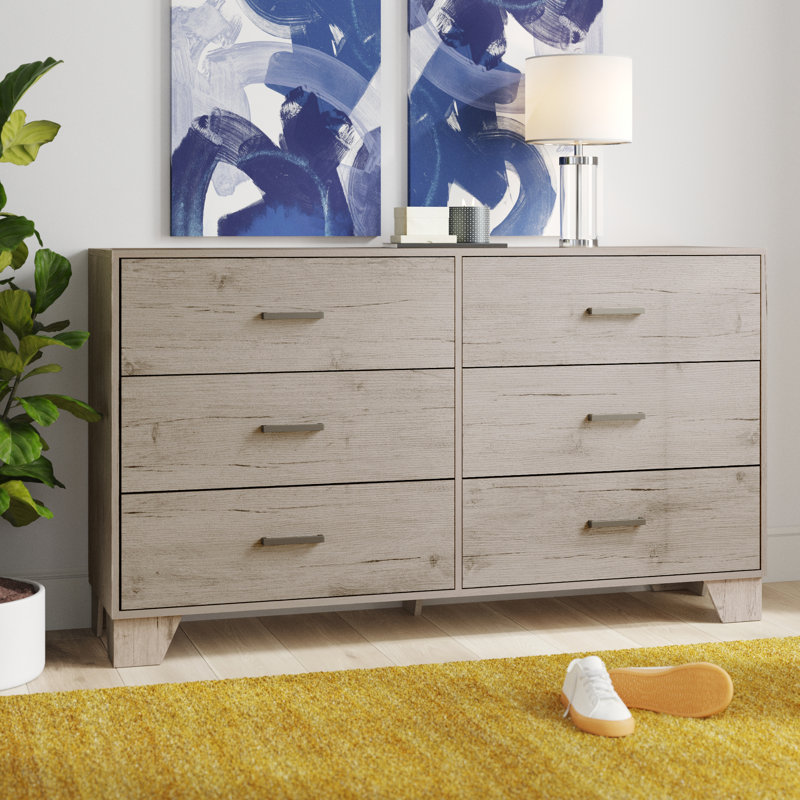 148.6 cm W Chest of 6 Drawers