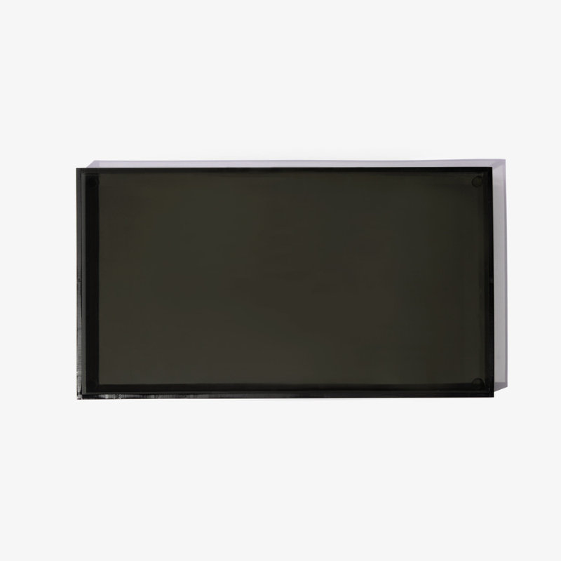Smoke Grey Overflow Feeder Tray, Small