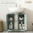 Freestanding Under Sink Vanity Cabinet with Two Doors and Adjustable Shelf-119834467