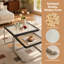 Ensemble de 2 tables basses gigognes modernes