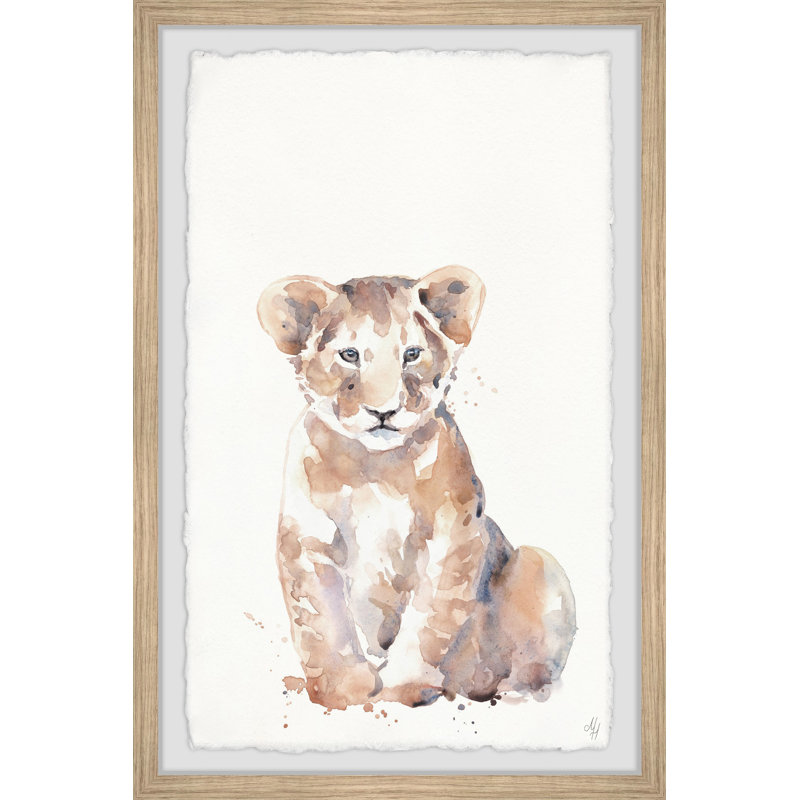 Tristian Cute Little Cub - Print, 30cm H x 20cm W
