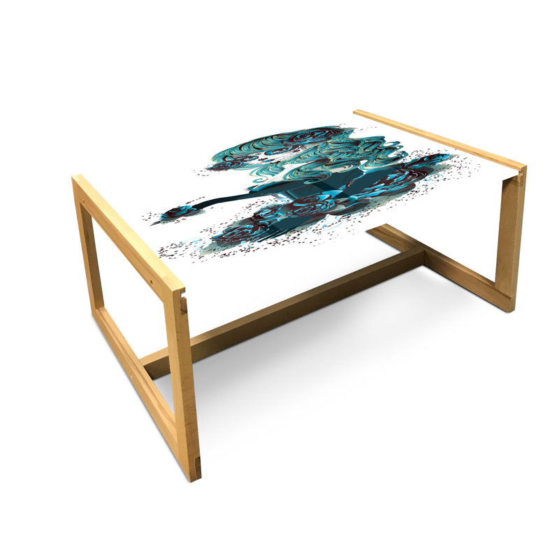 Janaijah Sled Coffee Table, 90cm H x 62cm W x 40cm D