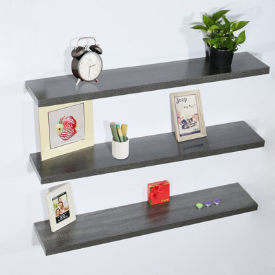 Breshna 3 Piece Floating Shelf